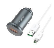 Mini car GSM charger kit Foneng C15 4A micro USB (metal) (C15 Micro) | C15 Micro  | 6970462516262 | 045571