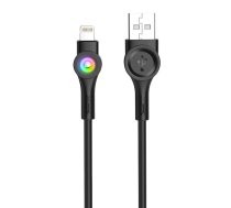 Foneng X59 USB to Micro USB cable, LED, 3A, 1m (black) (X59 Micro) | X59 Micro  | 6970462516064 | 045527