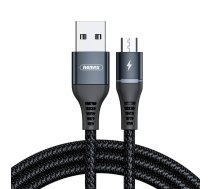 Cable USB Micro Remax Colorful Light, 2.4A, 1m (black) (RC-152m) | RC-152m  | 6972174153001 | 047492