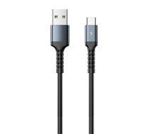 Cable USB-micro USB Remax Kayla II,, RC-C008, 1m (black) (RC-C008 A-M black) | RC-C008 A-M black  | 6954851240440 | 047537