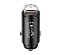 Car charger USB, USB-C, Remax RCC238, 45W (black) | RCC238  | 6954851289289 | RCC238