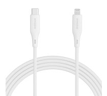 USB-C to Lightning Cable Ricomm RLS004CLW 1.2m | RLS004CLW  | 6976340770085 | RLS004CLW