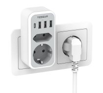 Tessan Wall Socket TS-328-DE | TS-328-DE  | 6975799312266 | TS-328-DE