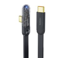 Toocki Elbow Charging Cable C-C, 1m, 100W (Black) | TQ-X32  | 6976018372719 | TQ-X32