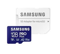 Atmiņas karte Samsung Pro Plus microSD 128GB ar SD adapteri (2023) | MB-MD128SA/EU  | 8806094788112