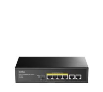 Cudy FS1006P network switch Fast Ethernet (10/100) Power over Ethernet (PoE) Black | FS1006P  | 6971690790264 | KILCUDSWI0001