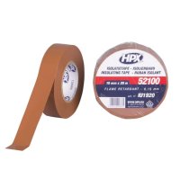 PVC insulating tape VDE - brown 19mm x 20m | HPXIU1920  | 5425014223675