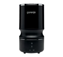 Gorenje | Air Humidifier | H08WB | Humidifier | 22 W | Water tank capacity 0.8 L | Suitable for rooms up to 15 m² | Ultrasonic technology | Black | H08WB  | 3838782544415