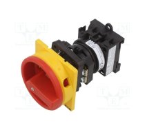 Switch: main cam switch; Stabl.pos: 2; 20A; OFF-ON; Poles: 2; 6.5kW | T0-1-102/V/SVB  | T0-1-102/V/SVB