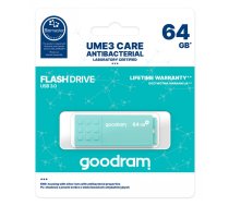 Goodram pendrive 64GB USB 3.0 UME3 Care light green | UME3-0640CRR11  | 5908267961452 | UME3-0640CRR11