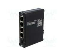 Switch Ethernet; unmanaged; Number of ports: 4; 7÷57VDC; RJ45; TSW | TSW304  | TSW304000000