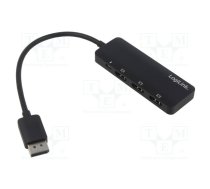 Splitter; DisplayPort 1.4,HDCP 2.2; black | CV0146  | CV0146