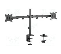 Monitor holder; 9kg; 17÷32"; Arm len: 376mm; for two monitors | BP0172  | BP0172