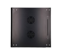 Extralink Rackmount cabinet 12U 600x600 Black wall mounted | EX.7256  | 5902560367256 | SZAEXTWIS0018