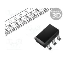 IC: digital; 1bit,bidirectional,transceiver,translator; CMOS | 74AVC1T45GW-Q100H  | 74AVC1T45GW-Q100H