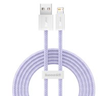 USB cable for Lightning Baseus Dynamic 2 Series, 2.4A, 2m (purple) | CALD040105  | 6932172620851 | CALD040105