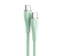 USB-C 2.0 to USB-C 5A Cable Vention TAWGG 1.5m Light Green Silicone | TAWGG
