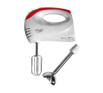 Adler | Mixer | AD 4212 | Hand Mixer | 300 W | Number of speeds 5 | Turbo mode | White | AD 4212 | 5908256835375