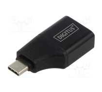 Adapter; HDMI socket,USB C plug; gold-plated; 4K,UHD 2160p | AK-300450-000-S | AK-300450-000-S