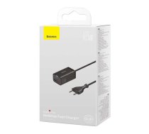 Baseus Quick Charger GaN3 Pro, 2x USB-C, 2x USB, 65W (black) | CCGP040101  | 6932172600334 | 031107