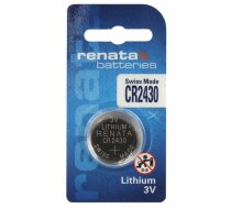 Renata CR2430-1BB Blistera iepakojumā 1gb. | BLRE2430  | 785618130928