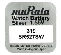 319 Murata (SR527SW) Bat. | BMU319  | 319 / SR527SW