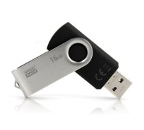 Goodram pendrive 16GB USB 3.0 Twister black | UTS3-0160K0R11  | 5908267920800 | UTS3-0160K0R11