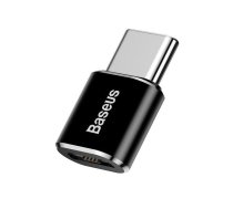 Baseus Mini Universāls Adapteris Micro USB uz Type-C USB Savienojums Melns | CAMOTG-01  | 6953156263529 | CAMOTG-01