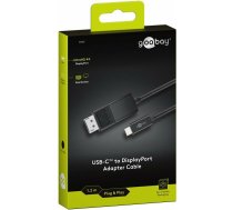 USB-C — displeja porta kabelis Goobay 51767 1,2 m (VHXX51767) | VHXX51767  | 4040849517679