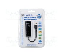 Logilink | UA0184A, USB 3.0 to Gigabit Ethernet Adapter | UA0184A | 4052792013450