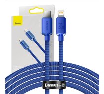 Baseus Crystal cable USB-C to Lightning, 20W, PD, 2m (blue) | CAJY000303  | 6932172602789 | CAJY000303
