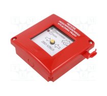 Safety switch: fire warning hand switch; PPWP; NC + NO; IP54; red | PPWP-A-M1/2K-XY-ZC  | PPWP-A M1/2K XY ZC