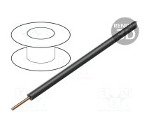 Wire; 0.2mm2; wire; Cu; PVC; black; 60V; 10m; 1x0.2mm2 | D-105-1  | 105-1