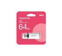 ADATA | USB Flash Drive | C906 | 64 GB | USB 2.0 | White | AC906-64G-RWH | 4711085945518