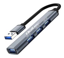 HUB adapter USB 3.0 4in1, 4x USB 3.0 | NUQOLUS4P053791  | 5901878537917 | 53791
