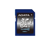 ADATA Premier 64 GB, SDHC, Flash memory class 10, No | ASDX64GUICL10-R  | 4713435793961