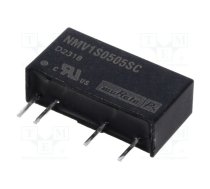 Converter: DC/DC; 1W; Uin: 4.5÷5.5V; Uout: 5VDC; Iout: 200mA; SIP; THT | NMV1S0505SC  | NMV1S0505SC