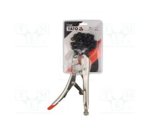 Pliers; with chain,locking,welding grip; 250mm | YT-2469  | YT-2469