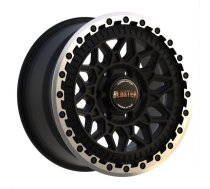 Fondmetal Bluster Matt Black Machined Lip 8,5x17 6x139.7 ET25 CB106,1 Flat 1250 kg RF19369 | RF19369  | 8058264058482 | Bluster