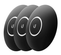 Ubiquiti Black Design uzlabojams korpuss nanoHD 3-Pack | 202108231016  | 817882025669 | NHD-COVER-BLACK-3