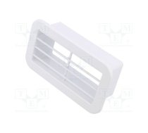 Accessories: ventilation grille; white; Body dim: 127x71x39mm | 007-1511  | 007-1511