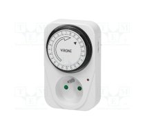 Programmable time switch; 15min÷24h; 230VAC/16A; IP20; Standard | VIR-MT-1  | MT-1