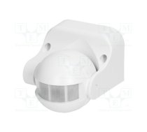 Motion sensor; wall mount; 230VAC; IP44; 12m; Range: 10s÷7min; 180° | OR-CR-201/W | OR-CR-201/W