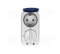 Programmable time switch; 2h÷8h; 230VAC/16A; Usup: 230VAC; IP44 | OR-PRE-446-SCHUKO  | OR-PRE-446(GS)