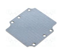 Mounting plate; galvanised steel; Series: EUROMAS | MA105/PK105  | M A 105/PK 105