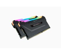Operatyvinė atmintis Corsair Vengeance RGB DDR4 32GB 3200MHz CL16 (2x16GB) Juoda | CMW32GX4M2E3200C16 | 840006613251 | 996388734