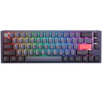 Ducky One 3 Cosmic Blue SF Gaming Keyboard, RGB LED - MX-Red (US) | 100043106  | 4711394380819 | WLONONWCRA309