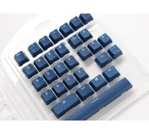 Ducky Rubber Keycap Set, 31 keys, double-shot, rubberized, for backlight - dark blue | DKSA31-USRDBNNO2  | 4710578305051 | WLONONWCR9513