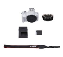 Canon EOS R50 (White) + Mount Adapter EF-EOS R | 993803351439