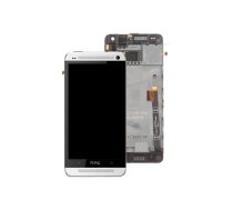 LCD screen HTC One Mini with touch screen and frame white original (used Grade C) | 1-4400000006594  | 4400000006594